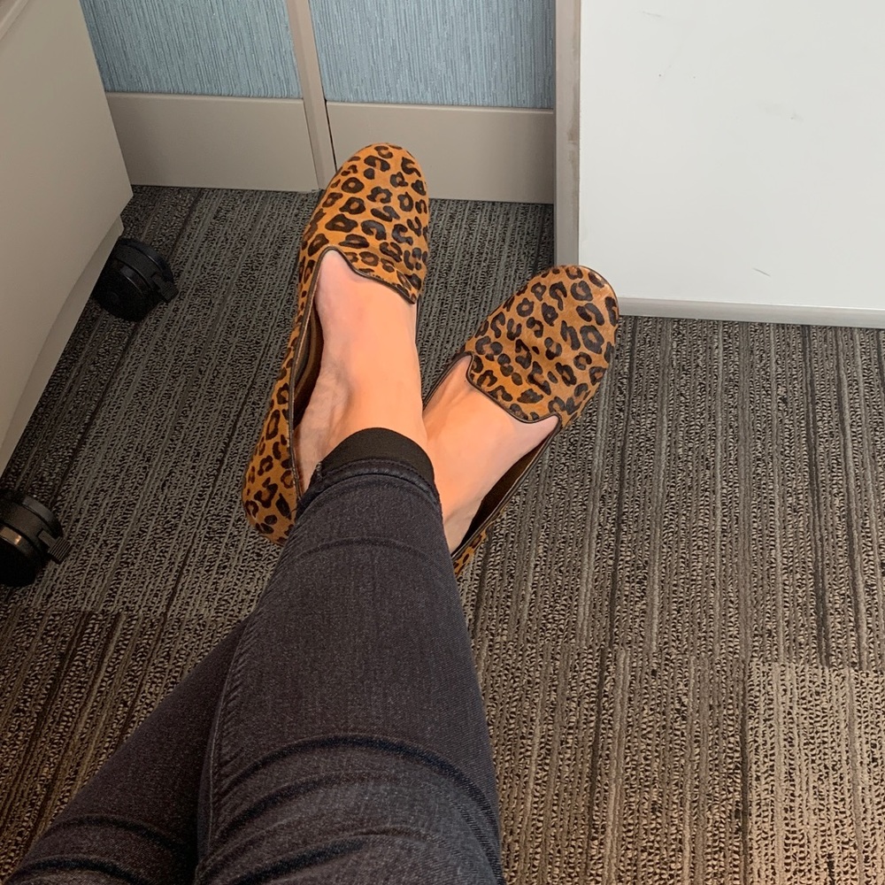 Clark’s Cheetah Print Flats